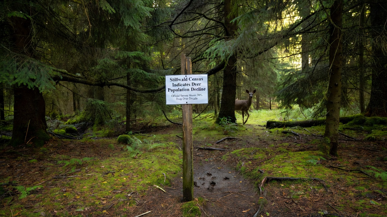 Stillwald Census Indicates Deer Population Decline